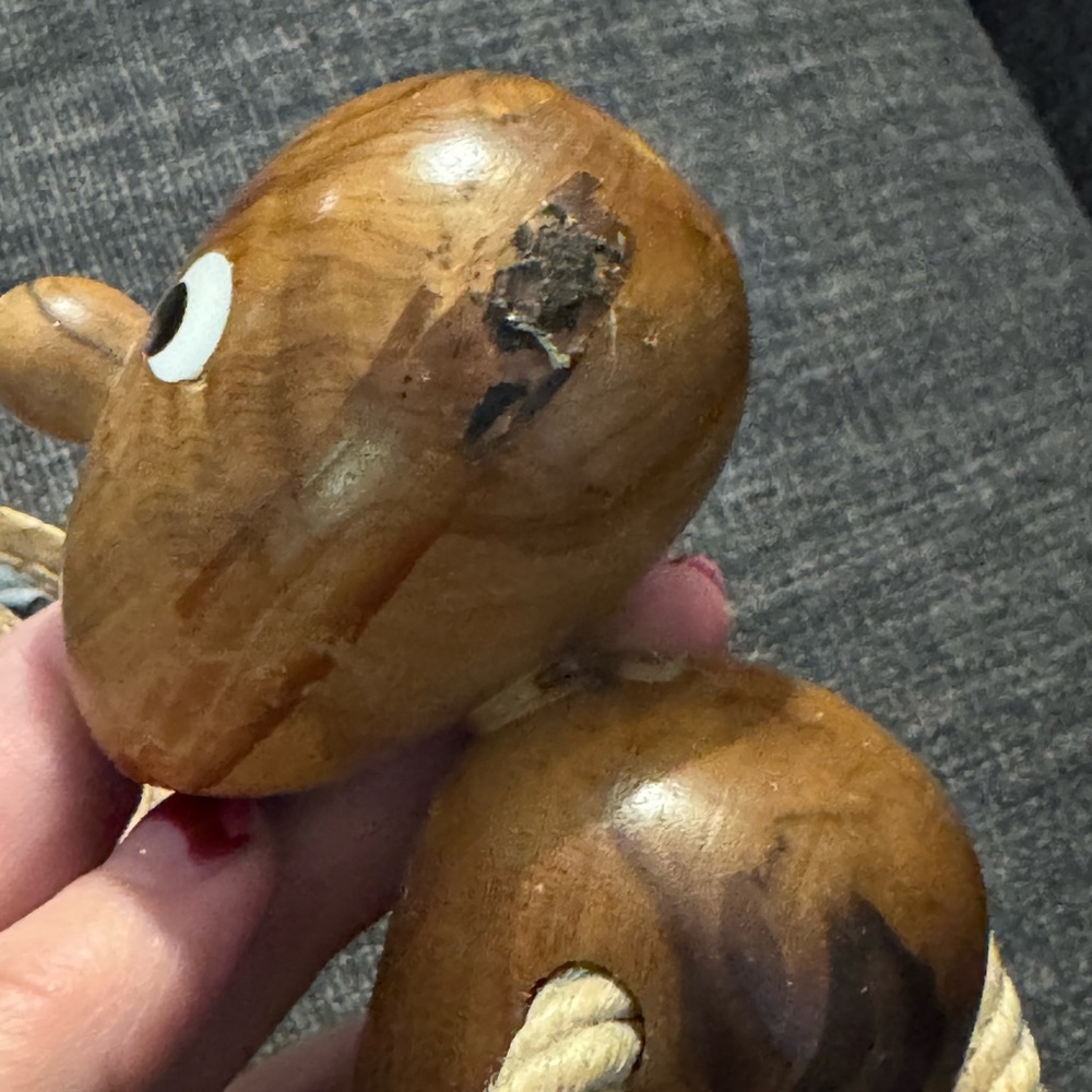 Handcrafted Wooden Figurine from Spain mcm - Picture 5 of 8